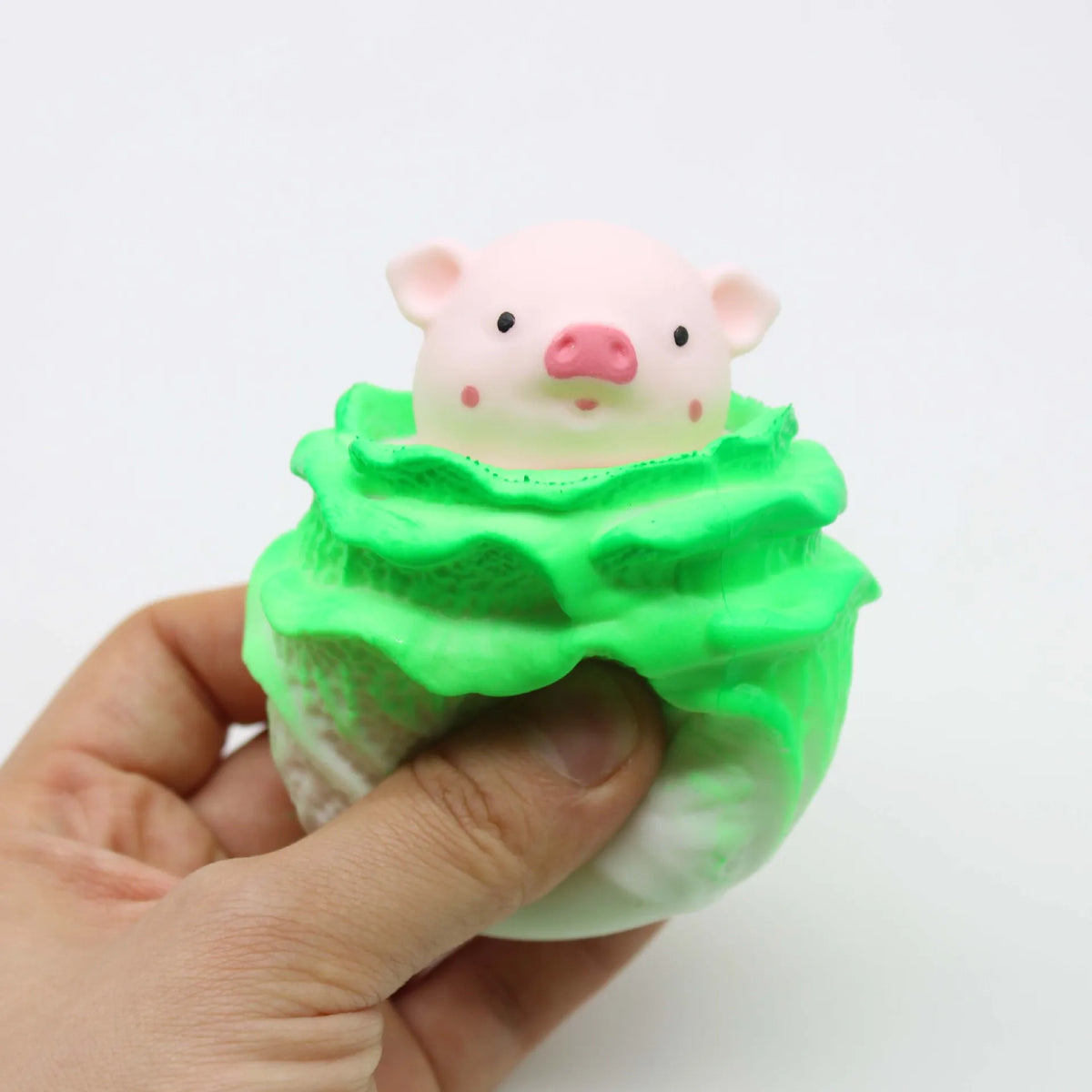 Cabbage Pig Squeeze Toy | Funny Anti-Stress Fidget Toy for Kids and Adults