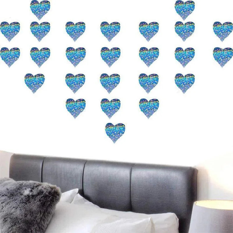 Heart Stickers and Star Stickers Roll | 100-500 Pieces Thank You Labels for Small Packaging