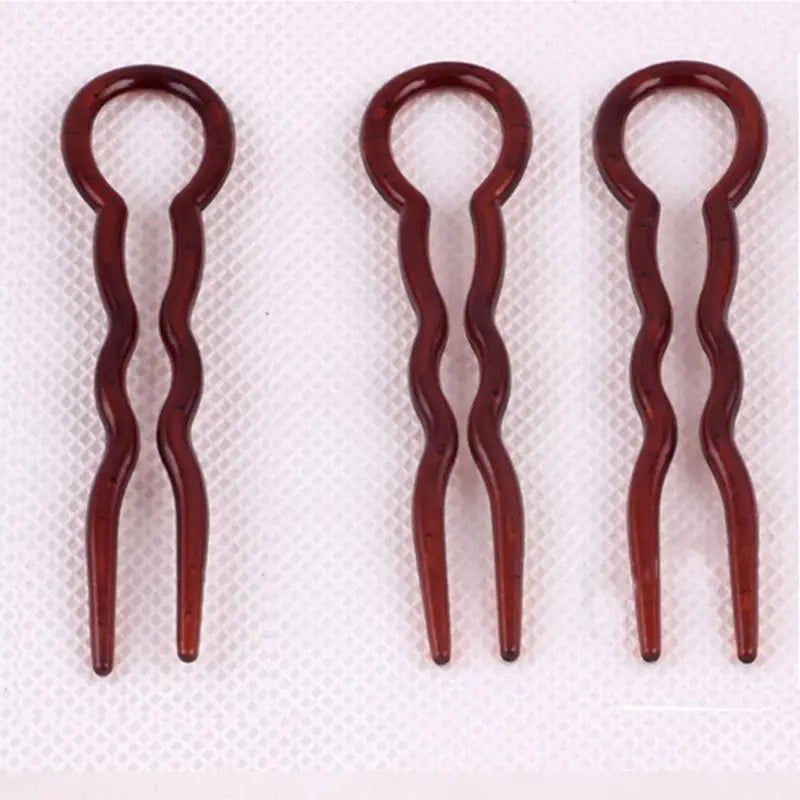 3Pcs Simple Fast Spiral Hair Braid Twist Styling Tool Clip Pin Bun Maker Hot Magic