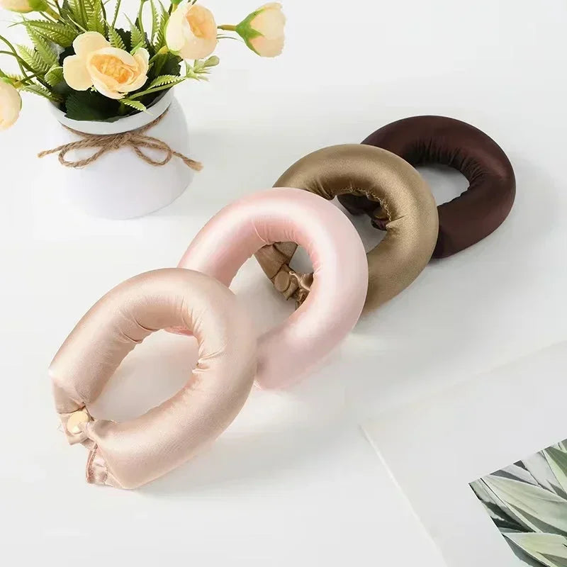 Satin Heatless Curling Rod Headband | No Heat Hair Curlers for Overnight Soft Curls