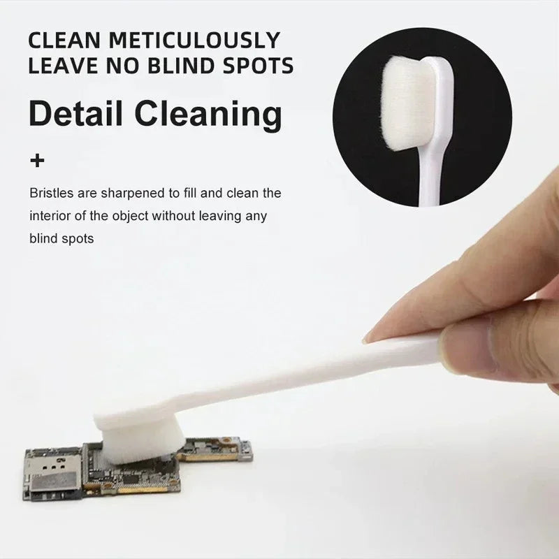 PBT Fibre Cleaning Polishing Brush | Circuit Board and IC Glue Removal Tool for Phone and PCB Repair