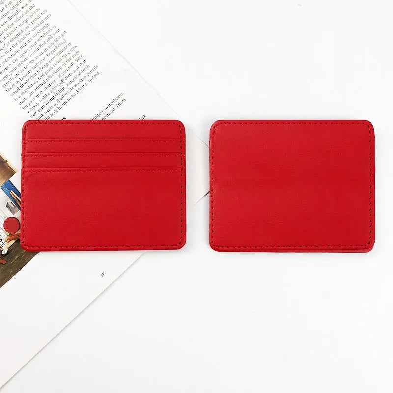 Ultra Thin Mini Card Holder Wallet | Simple RFID Blocking Credit Card Case