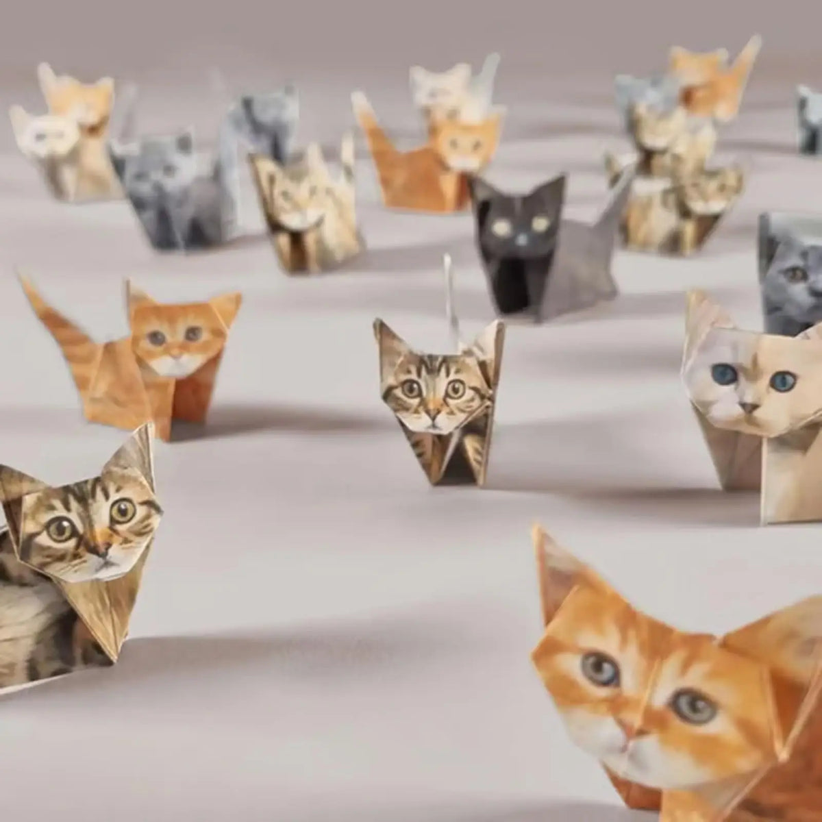 DIY Origami Paper Set | 50 Sheets Animal Craft Kit
