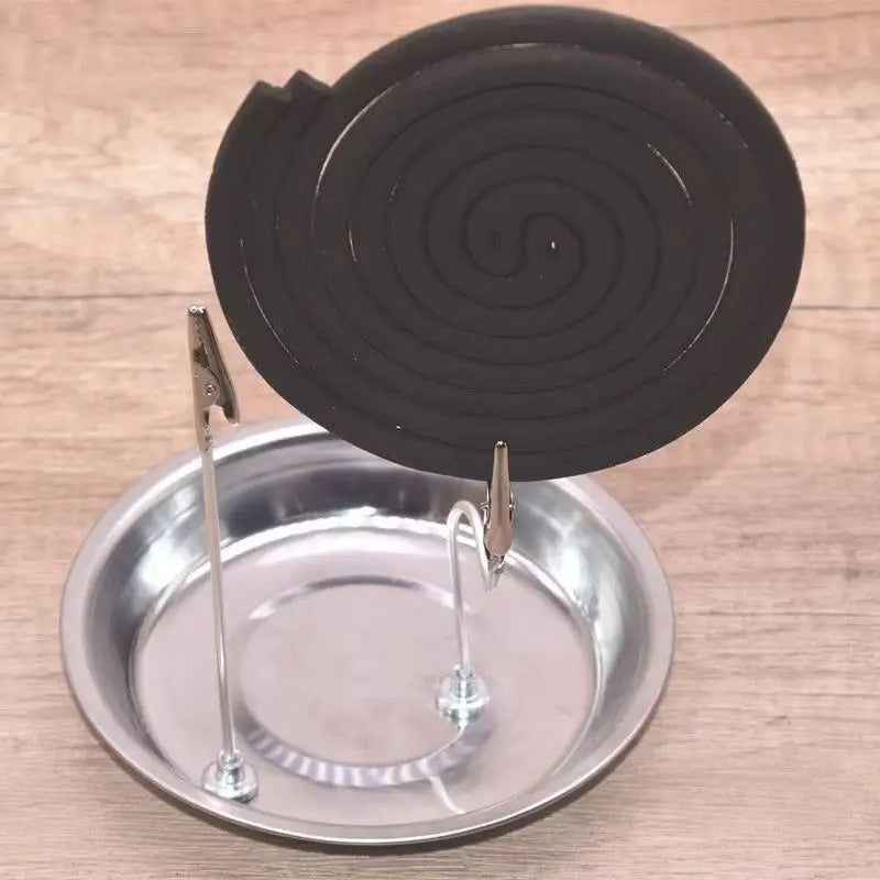 Magnetic Mosquito Coil Clip | Universal Magnetic Suction Holder for Camping and Home