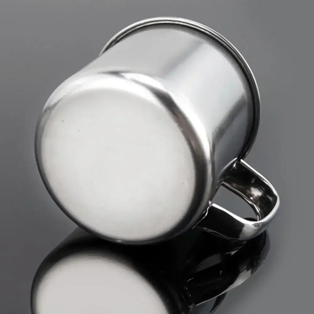 Portable Stainless Steel Camping Mug | Insulated Travel Coffee Cup 100ml