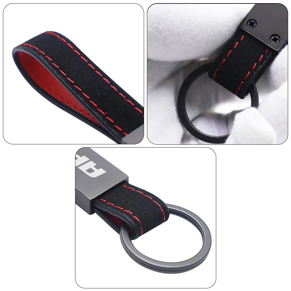 Leather Keychain for VW Key Fob | Volkswagen Key Ring Cover