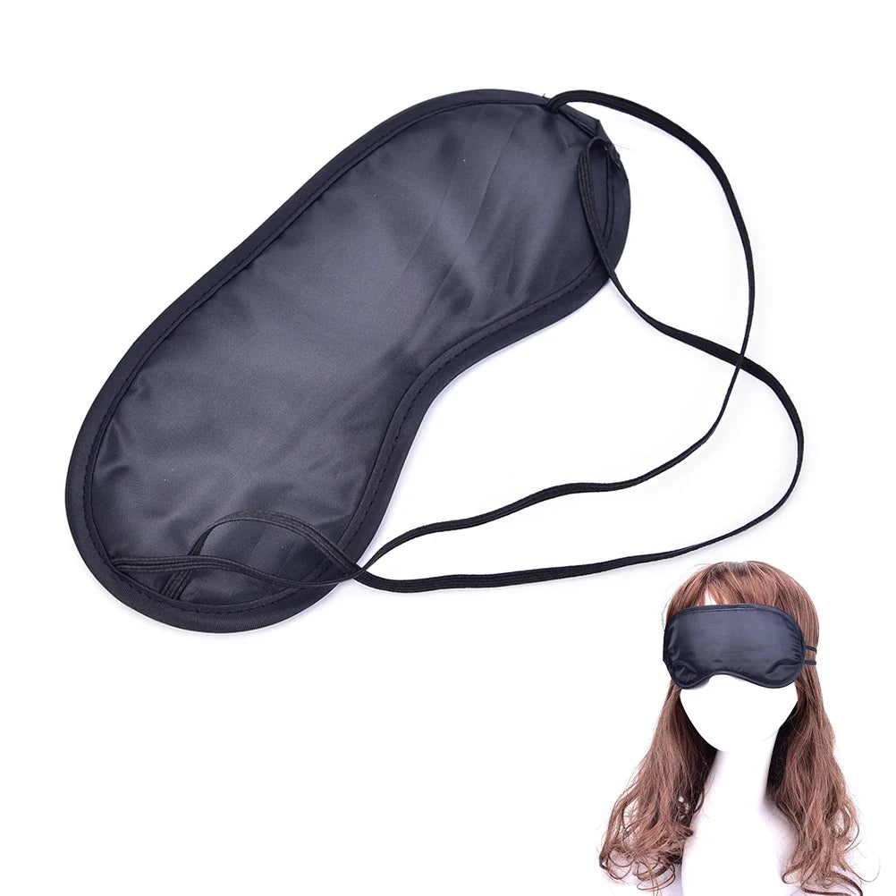 Sleep Eye Mask for Travel | 10 Pack Blackout Blindfold Set