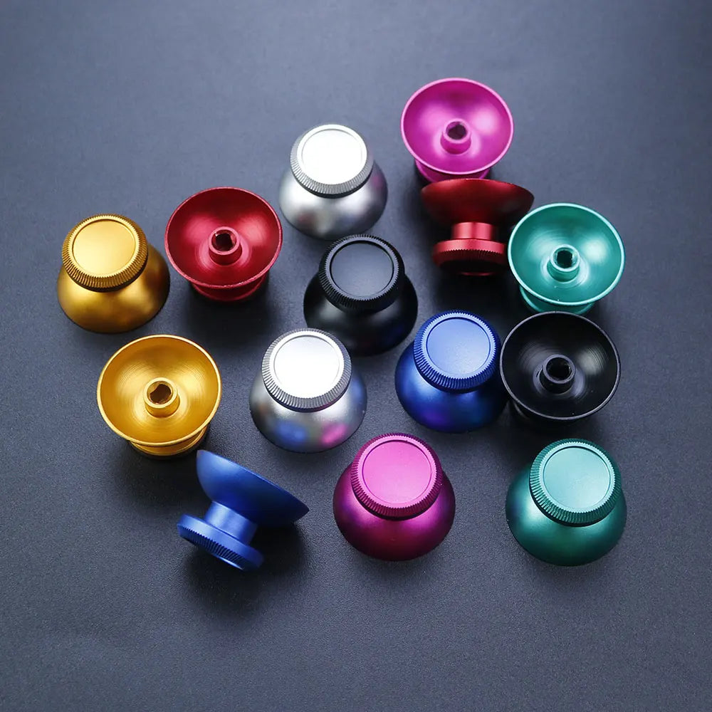 1Pair Aluminum 3D Analog Joystick Thumb Stick Grip Caps | For PS4, Xbox One, Series X|S