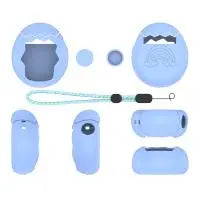 Silicone Cover with Thumb Grips and Lanyard | Soft Protective Case for Tamagotchi Paradise