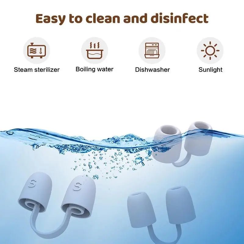 Reusable Silicone Nose Dilator Clip | Comfort Anti-Snore Sleeping Aid