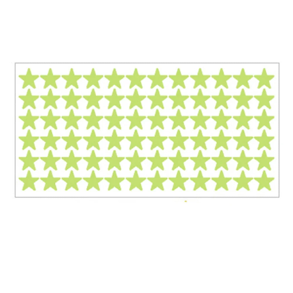 Glow In The Dark 3D Star Wall Stickers | Creative Luminous Room Decor