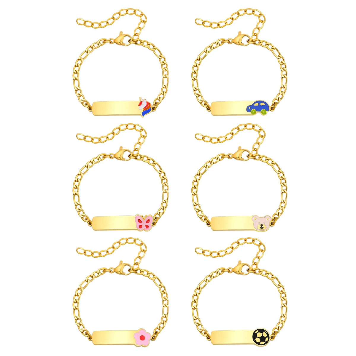 Custom Name Blessing Bracelet for Girls | Stainless Steel Personalized Gift