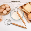 10 Inch Danish Dough Whisk | Hand Blender for Bread, Batter, and Eggs