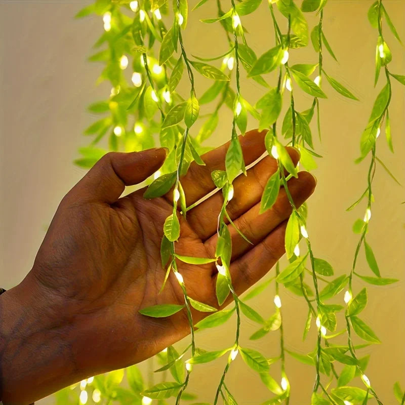 Willow Curtain String Lights | 2M 20LED Battery Powered Decorative Lighting