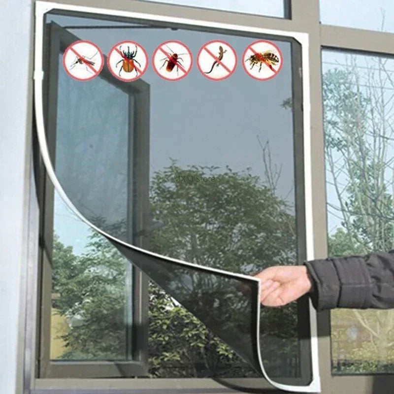 Nylon DIY Mosquito Net Screen for Windows and Doors | Insect Mesh Protection