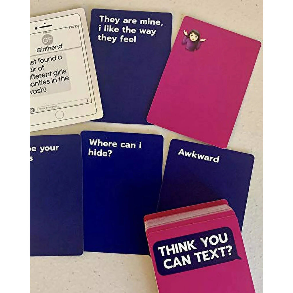 Think You Can Text? – Hilarious Adult Party Game of Awkward Texts & Savage Replies