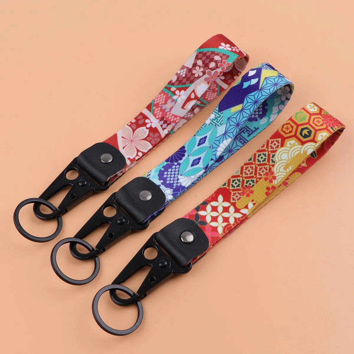 Datura Flower Keychain | Artistic Car Key Ring for Men and Women