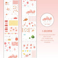 Decorative Masking Tape Roll for Junk Journal, Kraft Cards, and DIY Collage Projects