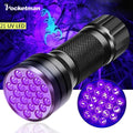 UV Flashlight 395nm | Black Light Detector for Pet Urine and Stains