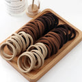 50/100pcs Kids Elastic Hair Bands Girls 5CM Sweets Scrunchie Rubber Band Hair Ties Clips Headband Hair Accessories