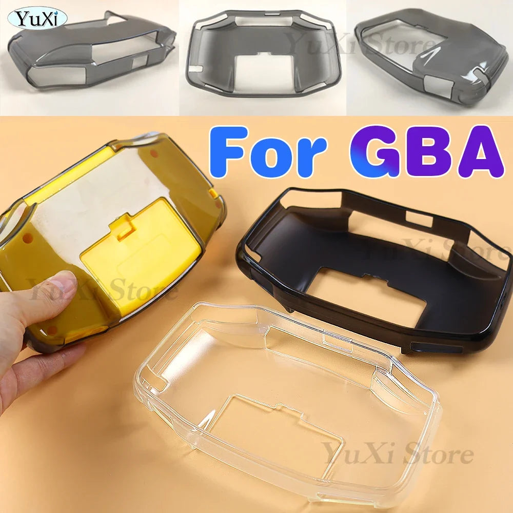 Clear Soft TPU Case for Gameboy Advance | Protective Cover with Screen Films