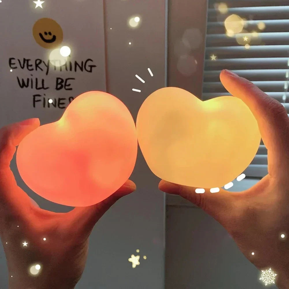 Creative Heart LED 3D Night Light | Romantic Wedding Anniversary Gift
