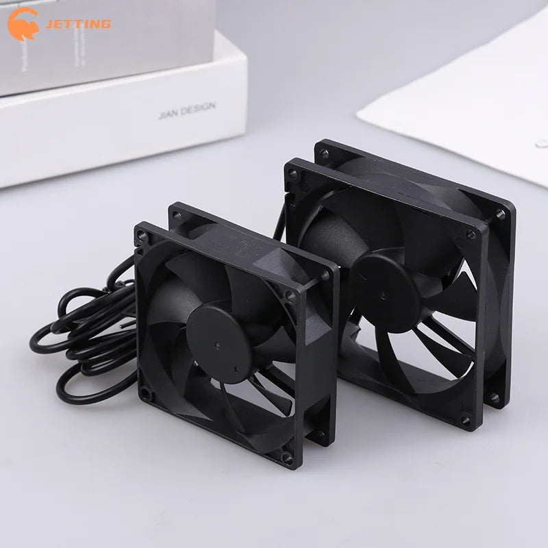 USB Brushless Cooling Fan 5V for Router TV Box Computer | 4 Size Options
