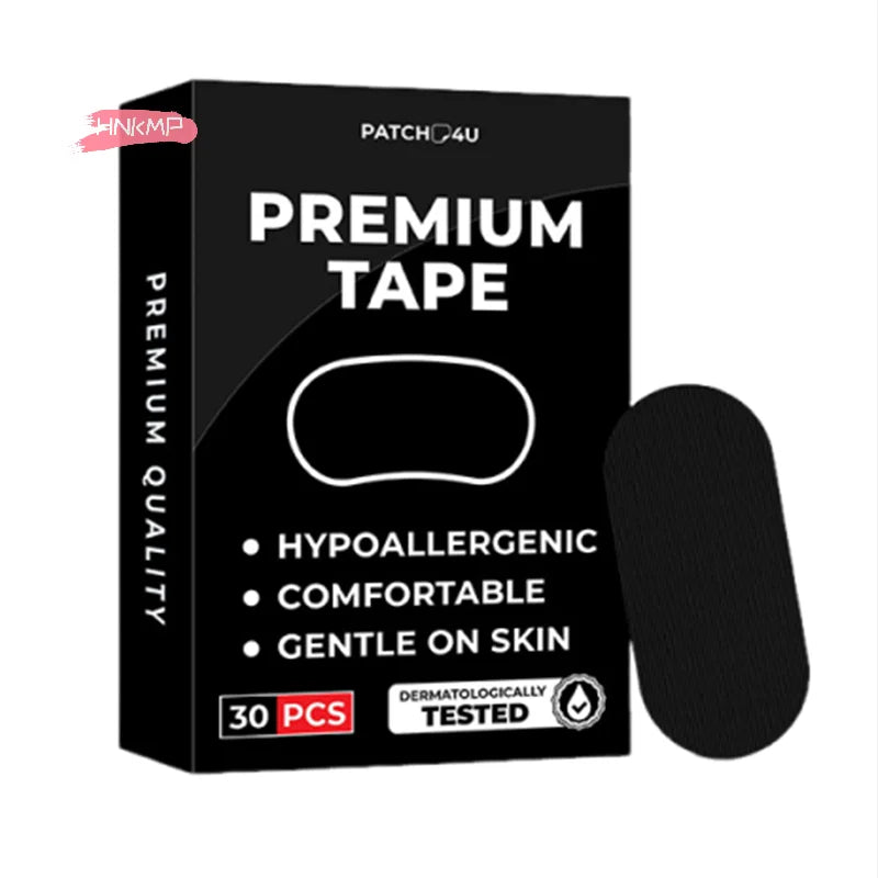 Sleep Mouth Tape for Snoring | 30 Gentle Strips for Nasal Breathing