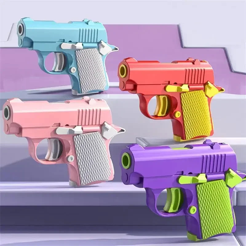 Mini 1911 3D Printed Fidget Toy | Adult Stress Relief Decompression Gift