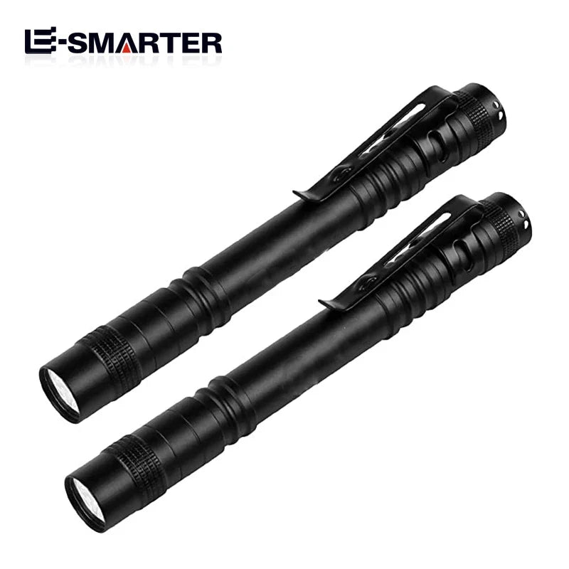 ESMARTER Mini Pen Flashlight | Compact LED Torch for Work and Outdoor Use