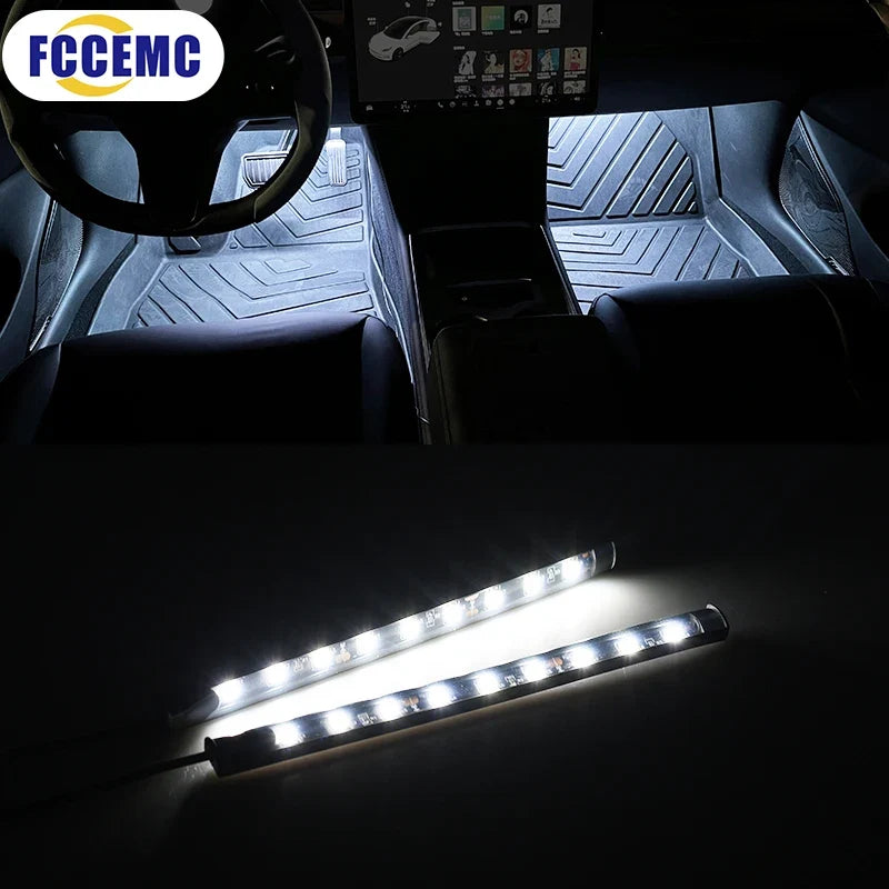 Neon 18 LED Car Interior Ambient Foot Light | USB Auto Atmosphere Decorative Lamp