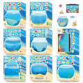 8 Pieces Fish Tank Scene Puzzle Stickers | Kids Cartoon DIY Decals for Craft and Games