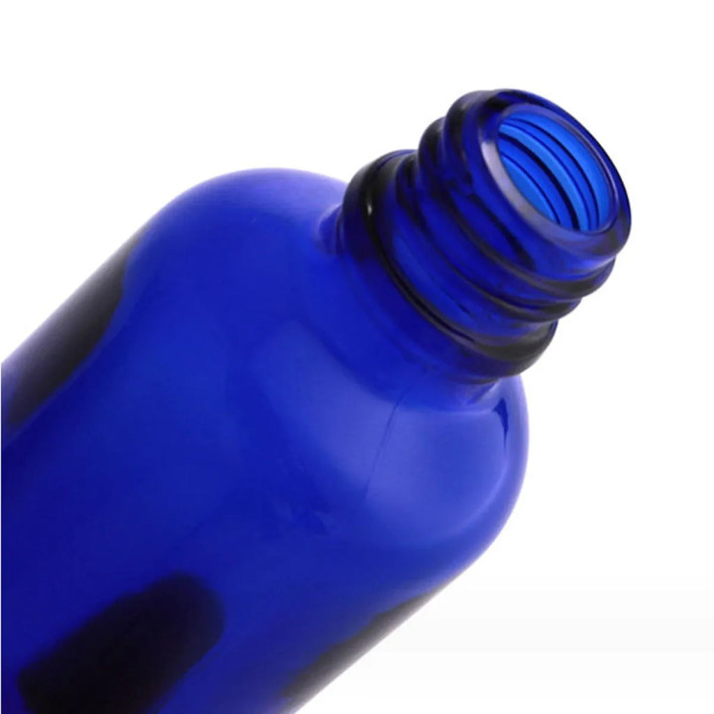 15/30/50/100ml Blue Glass Spray Bottle | Refillable Fine Mist Perfume Atomizer