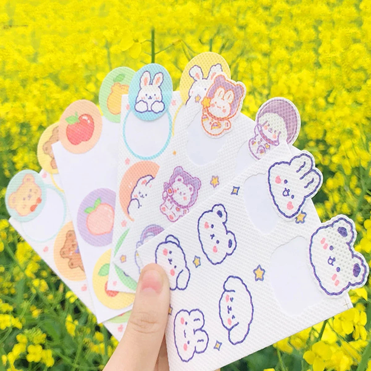 18 Pack Girl Heart Mosquito Repellent Patches | Portable Mosquito Stickers for Kids
