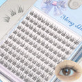 1/Box 120 Bundles Mink False Eyelashes Natural Russian 3D Lashes Individual Eyelash Extension Cluster Makeup Tool Lash