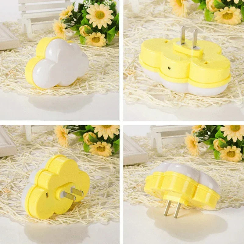 Cloud Night Light | Cute LED Plug-in Night Lamp for Kids and Adults