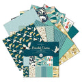Crane Origami Paper Pads | 12 Sheets Craft Cutting Dies for Scrapbooking