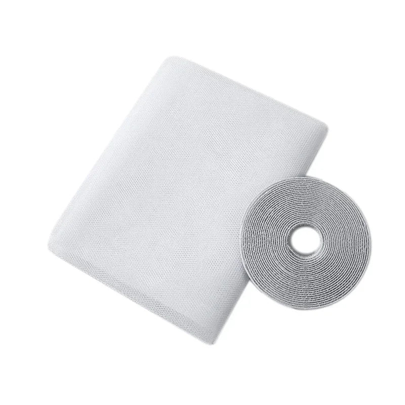 Self-Adhesive Mosquito Net Window Screen | DIY Insect Mesh for Doors and Windows