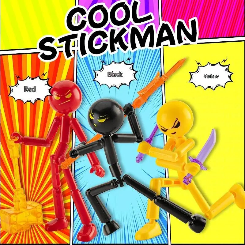 Multi-jointed Stickman Action Figure | 3D Printing Mannequin Toy