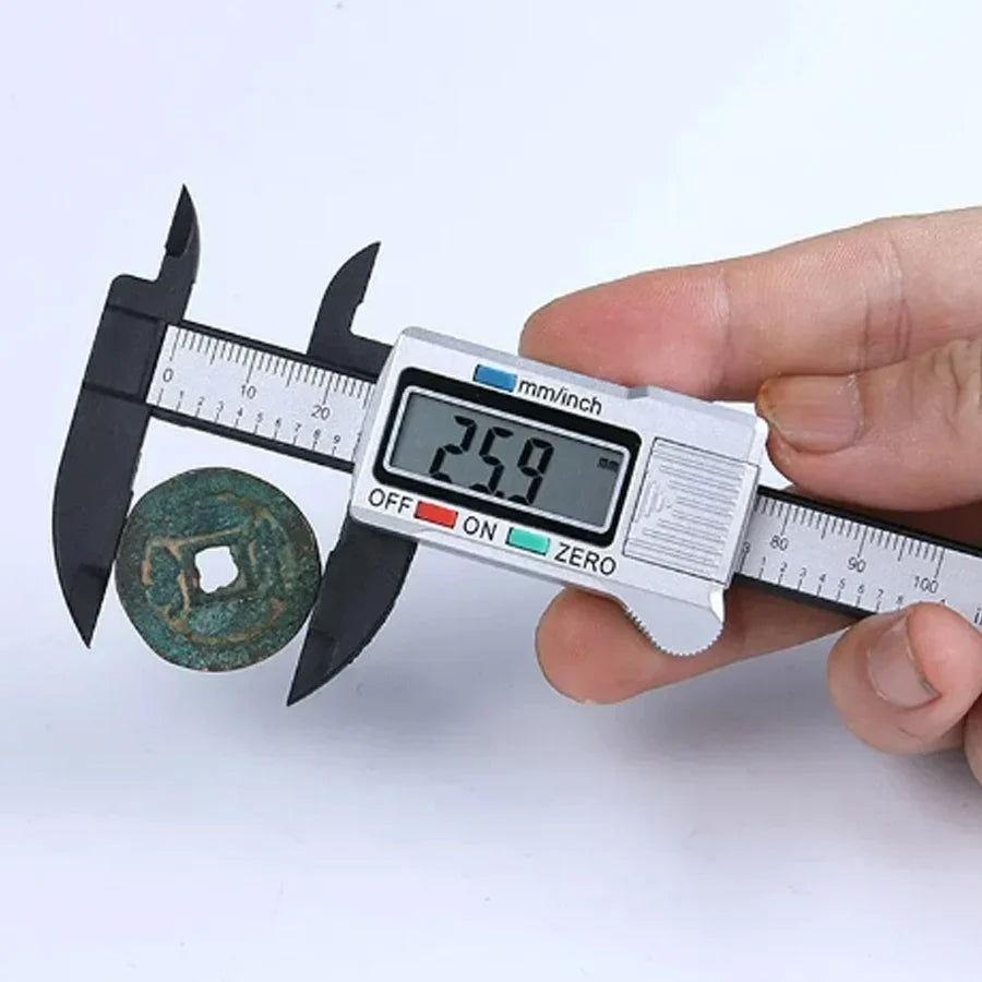 Digital Plastic Vernier Caliper | 150mm Electronic Measuring Tool
