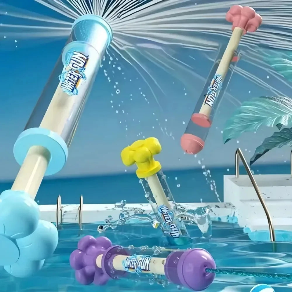 Romantic Pull-Back Water Gun | Fireworks Spray Toy for Outdoor Splash Games