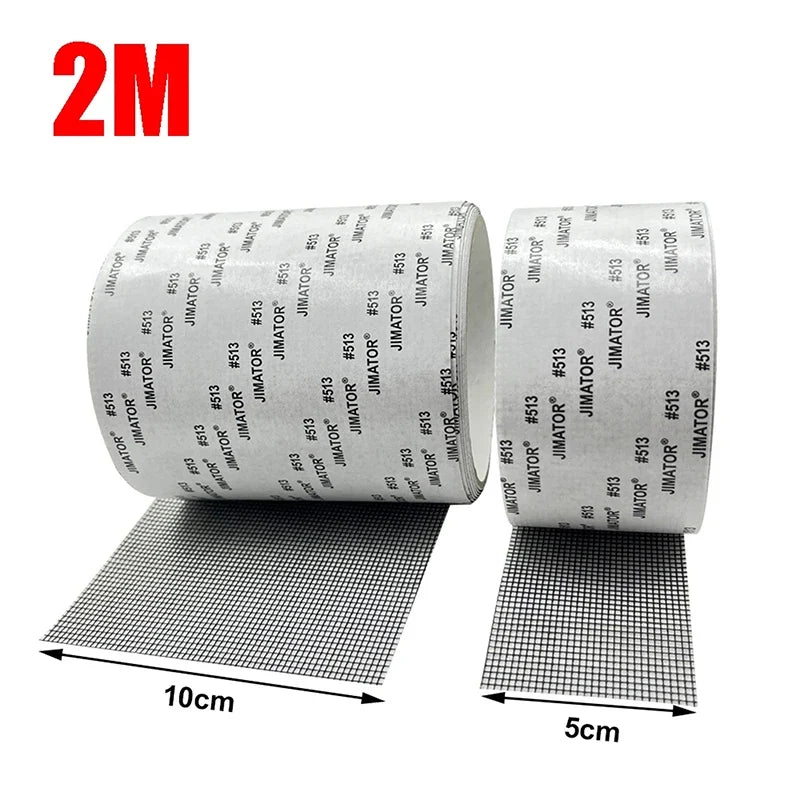 Mosquito Net Repair Tape | Self-Adhesive Window Screen Patch for Holes