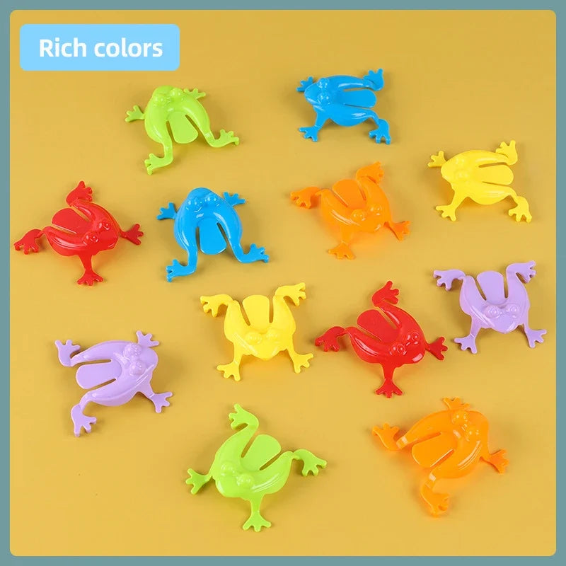 5/10/20 Pcs Jumping Frog Bounce Fidget Toys | Antistress Family Game for Kids