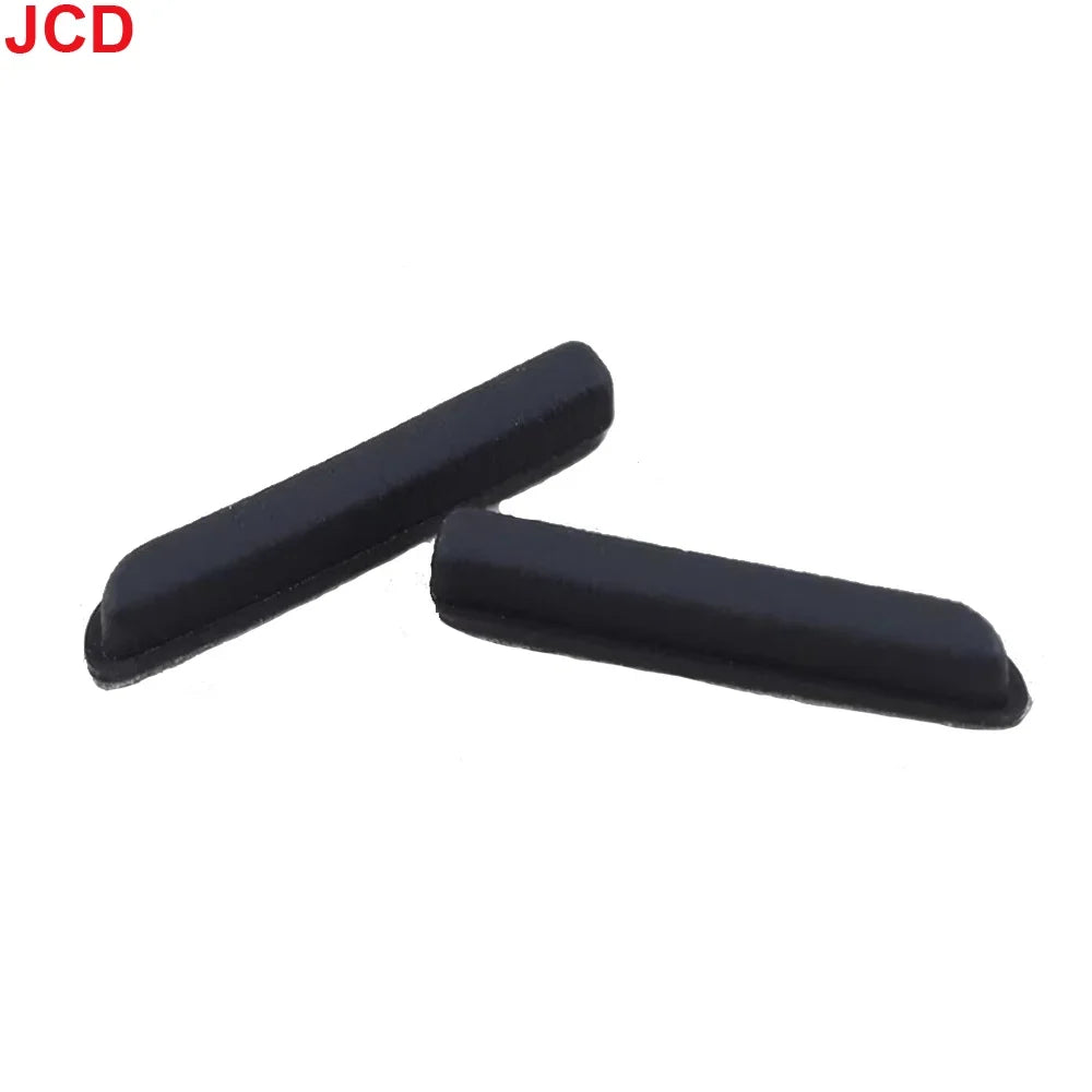 JCD 2sets Replacement Rubber Feet and Button Cover Set for 3DS Console | Repair Kit