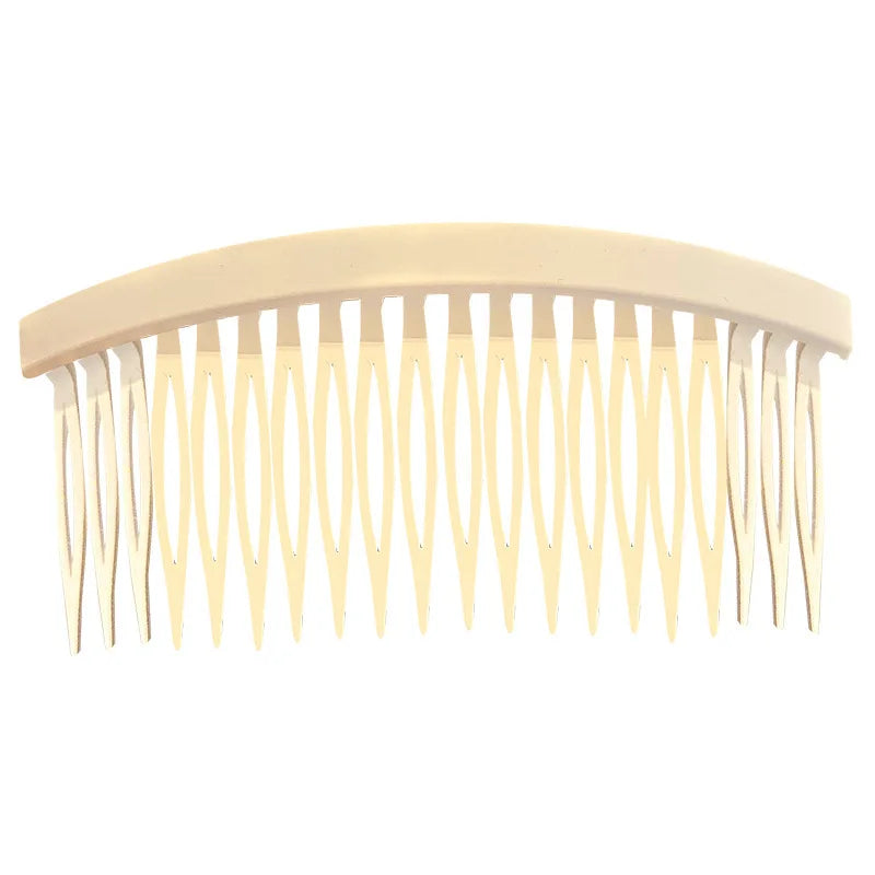 1Pcs Colorful Plastic Side Hair Twist Combs French Twist Comb Women Fine Hair Clips Hairs Styling Accessories 7 Colors