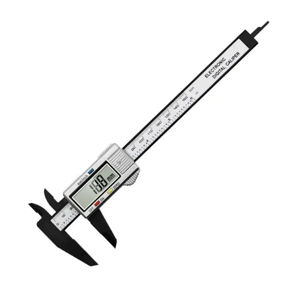 Digital Plastic Vernier Caliper | 0-150mm LCD Display Measuring Tool