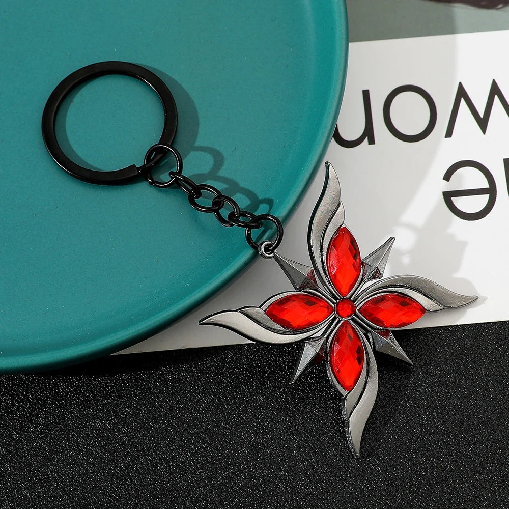 Arlecchino Gem Necklace | Cosplay Jewelry Gift for Fans