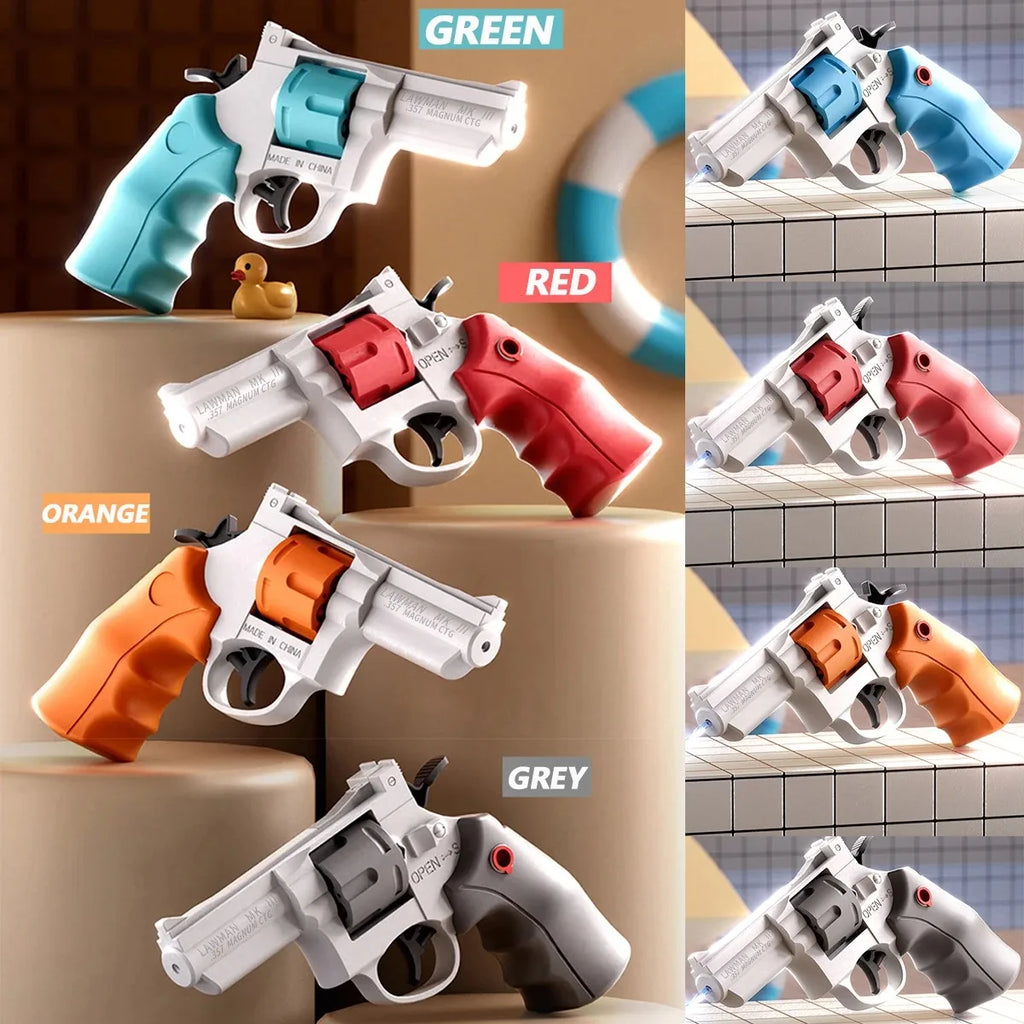 Water Blaster Revolver Toy | High-Powered Outdoor Water Gun for Kids