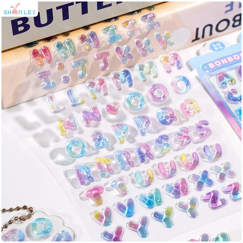 3D Food Stamping Seal Sticker | Japanese Anime Decorative Craft Stickers for Kids