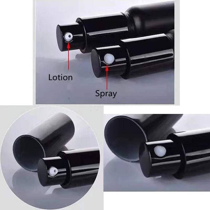 15/30/50/100ml Blue Glass Spray Bottle | Refillable Fine Mist Perfume Atomizer